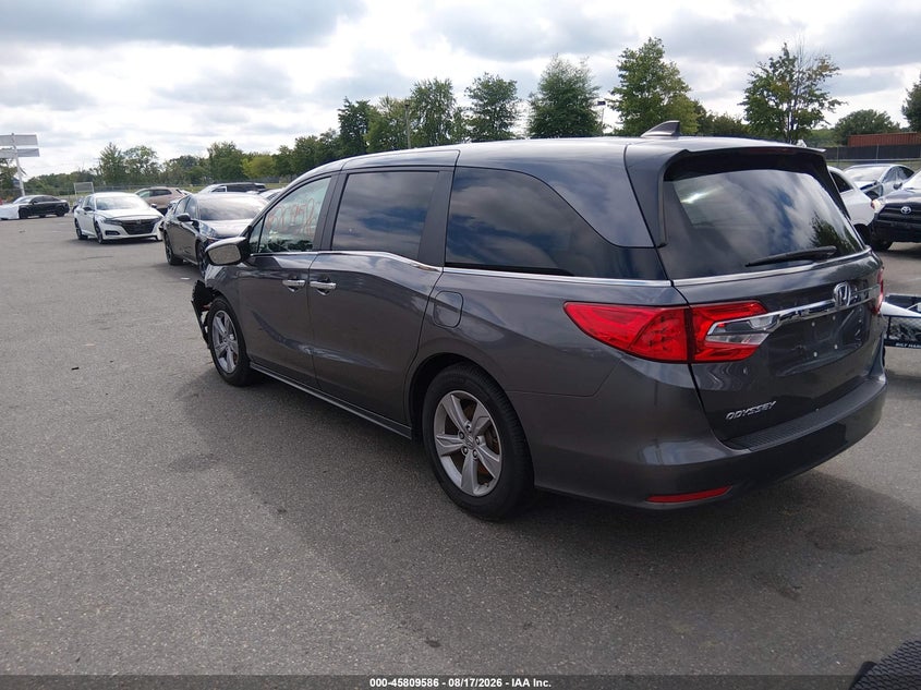 Vin: 5fnrl6h56kb059270, lot: 46308432, honda odyssey ex 20193