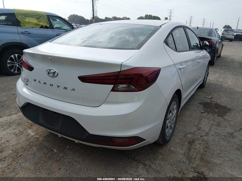 Vin: 5npd74lf3kh484367, lot: 46308437, hyundai elantra se 20194