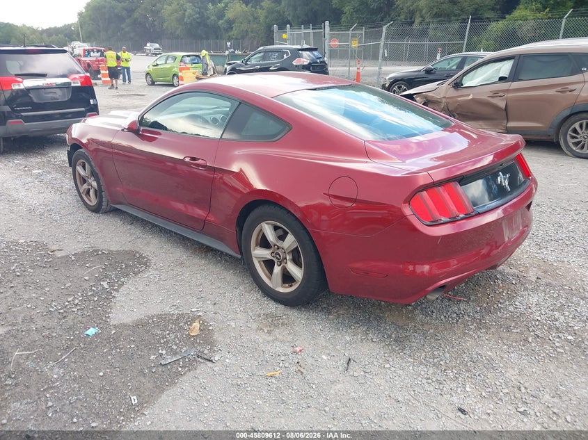 Vin: 1fa6p8am2g5201505, lot: 46308458, ford mustang v6 20163