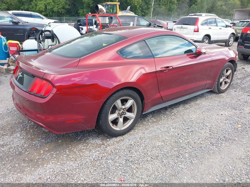 Vin: 1fa6p8am2g5201505, lot: 46308458, ford mustang v6 20164