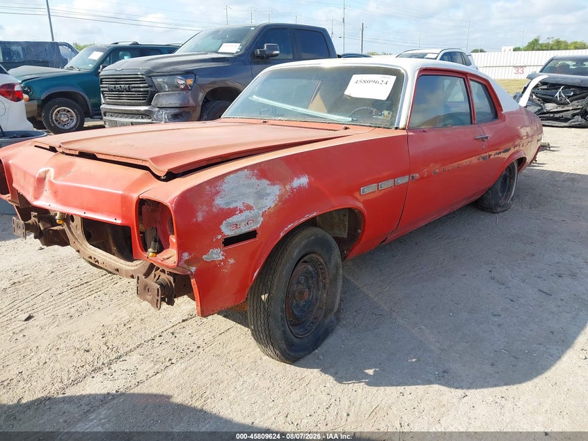 1970 Buick Skylark, Обычный износ, IAAI, VIN 4B27H4K114315 — фото 2