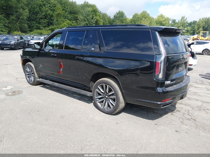 Vin: 1gys4pkl4mr205782, lot: 46308475, cadillac escalade esv 4wd sport 20213