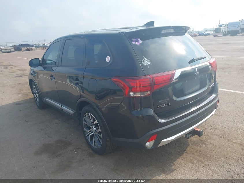 Vin: ja4az3a31jz016316, lot: 46308477, mitsubishi outlander se 20183