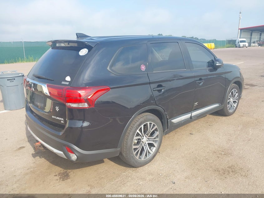 Vin: ja4az3a31jz016316, lot: 46308477, mitsubishi outlander se 20184