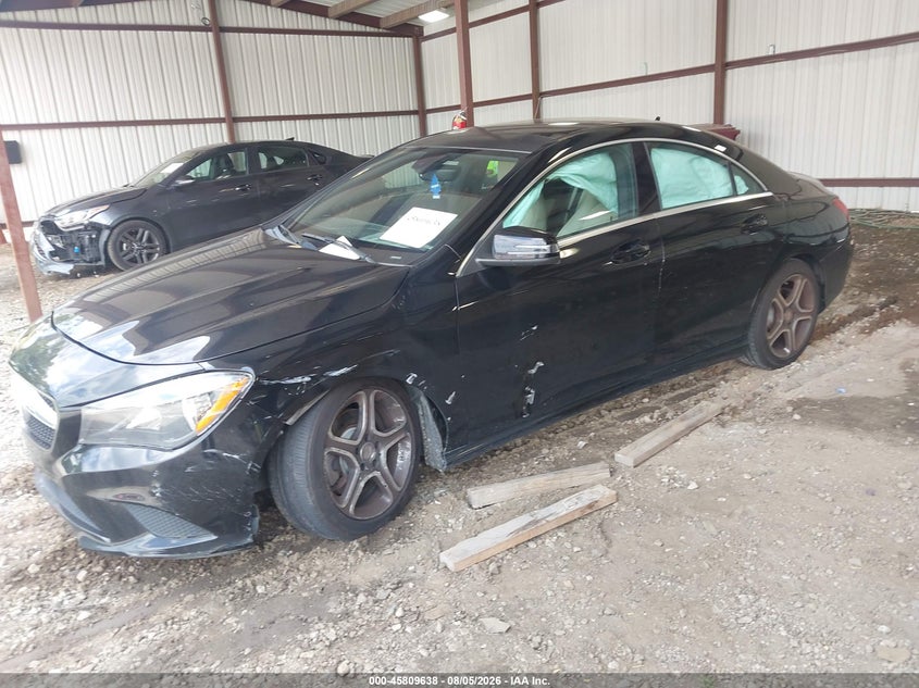 Vin: wddsj4eb0en130870, lot: 46308484, mercedes-benz cla 250 20142