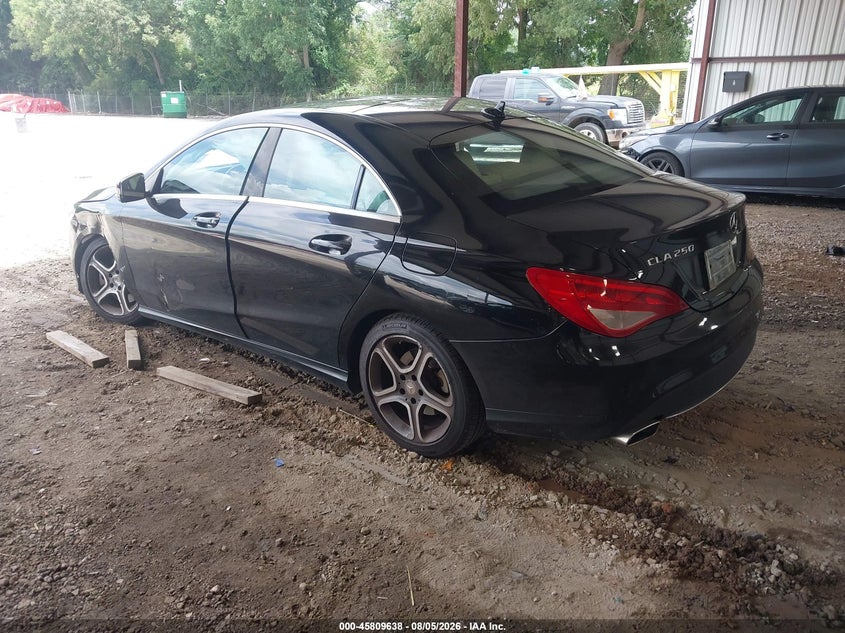 Vin: wddsj4eb0en130870, lot: 46308484, mercedes-benz cla 250 20143