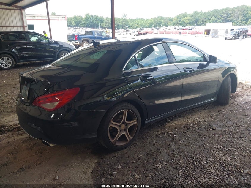 Vin: wddsj4eb0en130870, lot: 46308484, mercedes-benz cla 250 20144