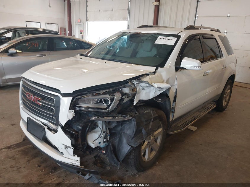 Vin: 1gkkrrkd8gj148781, lot: 46308487, gmc acadia slt1 20162