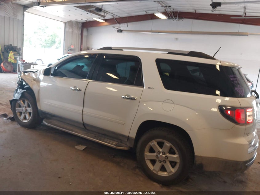 Vin: 1gkkrrkd8gj148781, lot: 46308487, gmc acadia slt1 20163