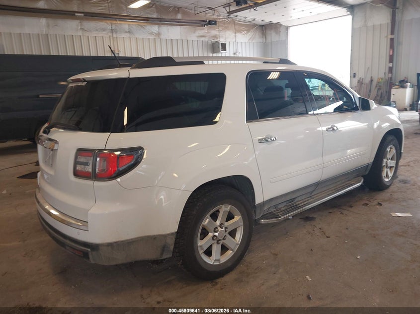 Vin: 1gkkrrkd8gj148781, lot: 46308487, gmc acadia slt1 20164
