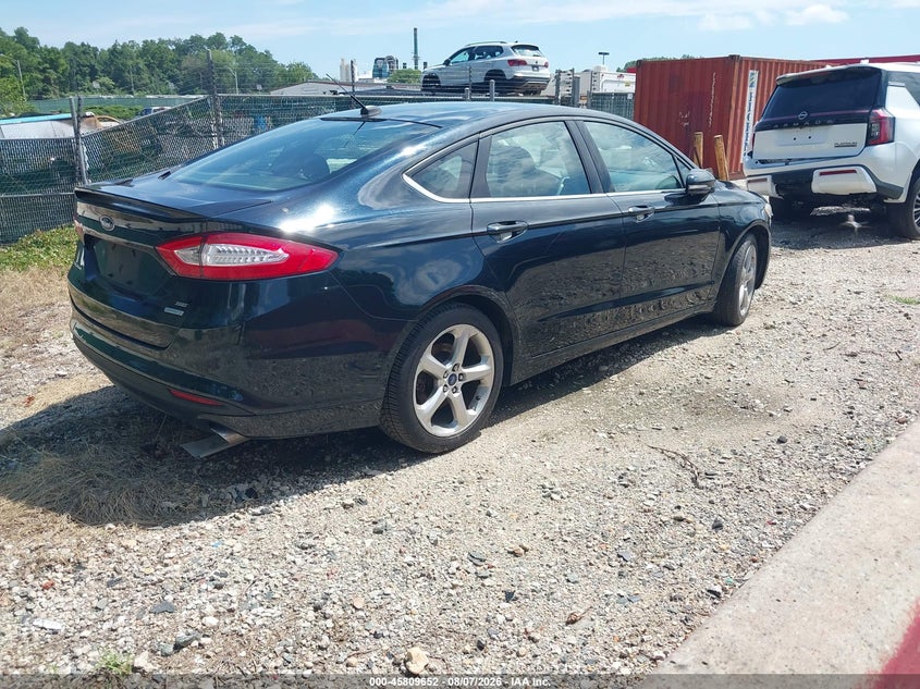 Vin: 3fa6p0hd7er174125, lot: 46308498, ford fusion se 20144