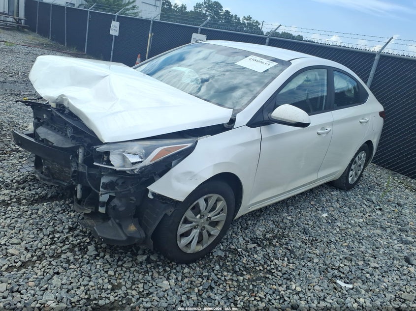 Vin: 3kpc24a6xle100720, lot: 46308499, hyundai accent se 20202