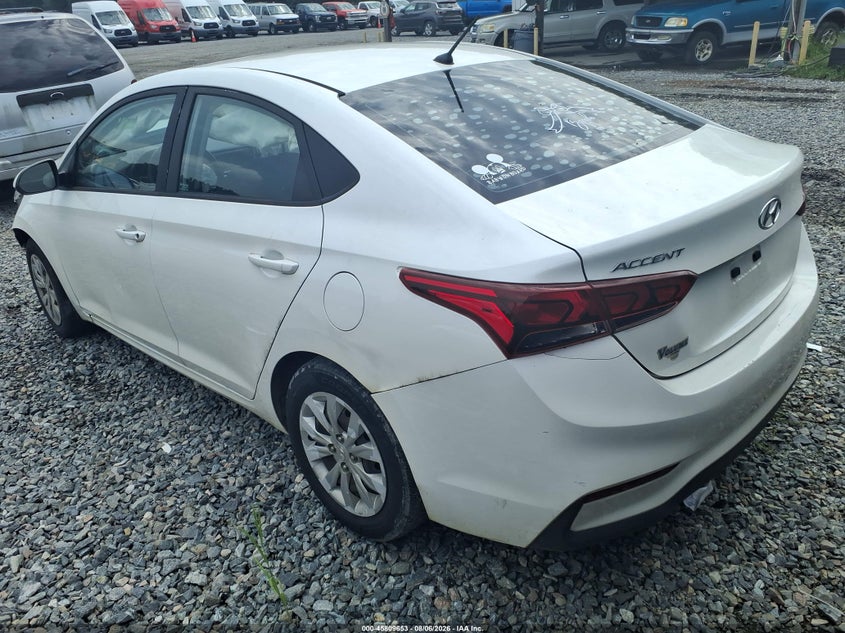 Vin: 3kpc24a6xle100720, lot: 46308499, hyundai accent se 20203