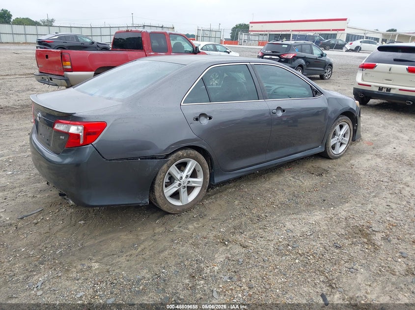 Vin: 4t1bf1fk3cu202605, lot: 46308504, toyota camry se 20124