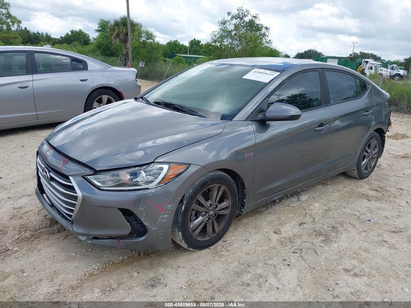 HYUNDAI ELANTRA 2018 VIN 5NPD84LF5JH241106