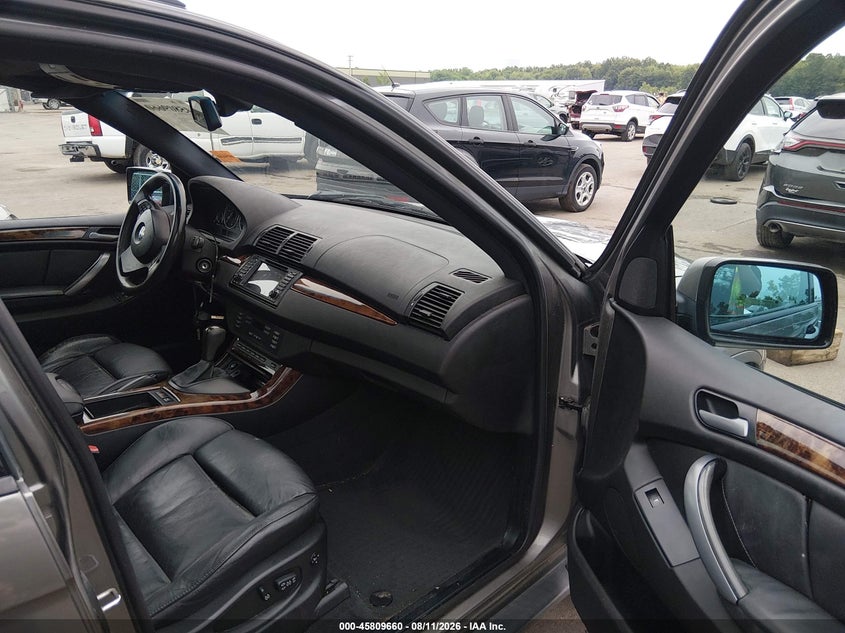 2006 BMW X5 SPORT UTILITY VEHICLE 3.0L I-6 DOHC, VVT, 225HP