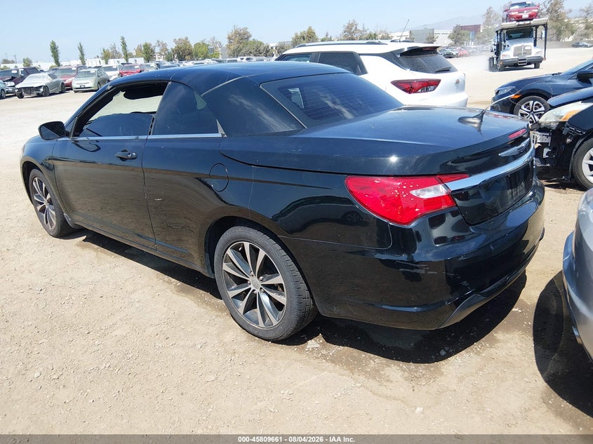 Vin: 1c3bcbgg3cn174137, lot: 46308507, chrysler 200 s 20123