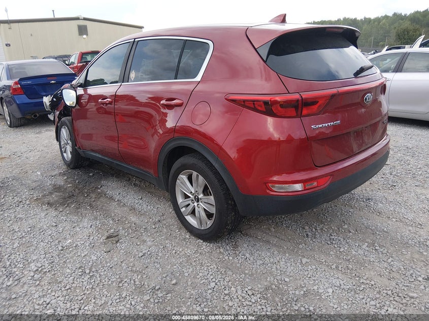 Vin: kndpmcac1h7218593, lot: 46308516, kia sportage lx 20173