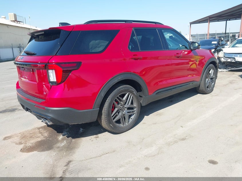 Vin: 1fmwk8gc3sgc94017, lot: 46308520, ford explorer st 20254