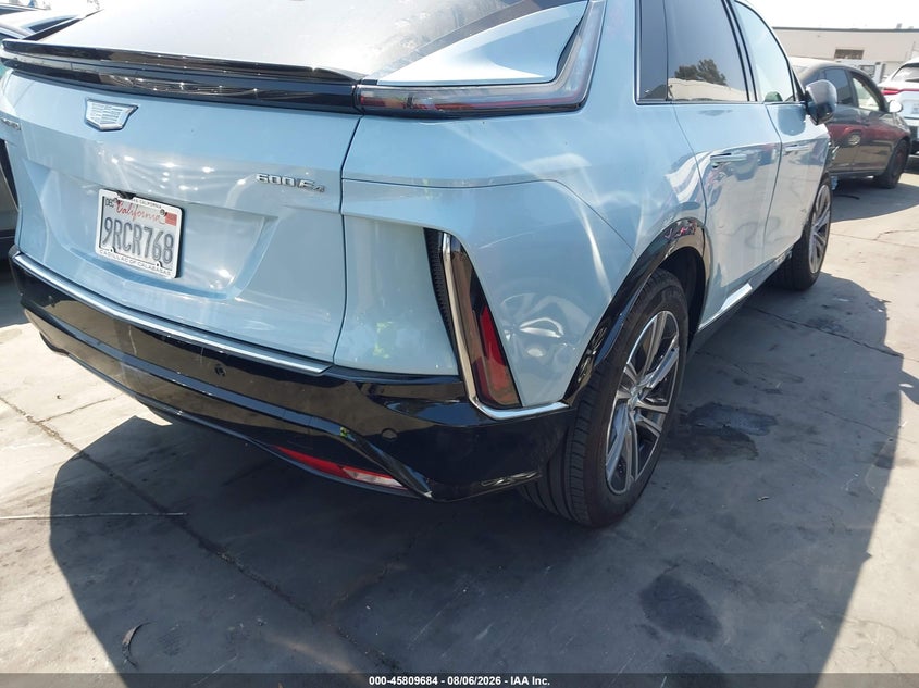 Vin: 1gykpmrl3rz143858, lot: 46308530, cadillac lyriq tech w/1sa 20244