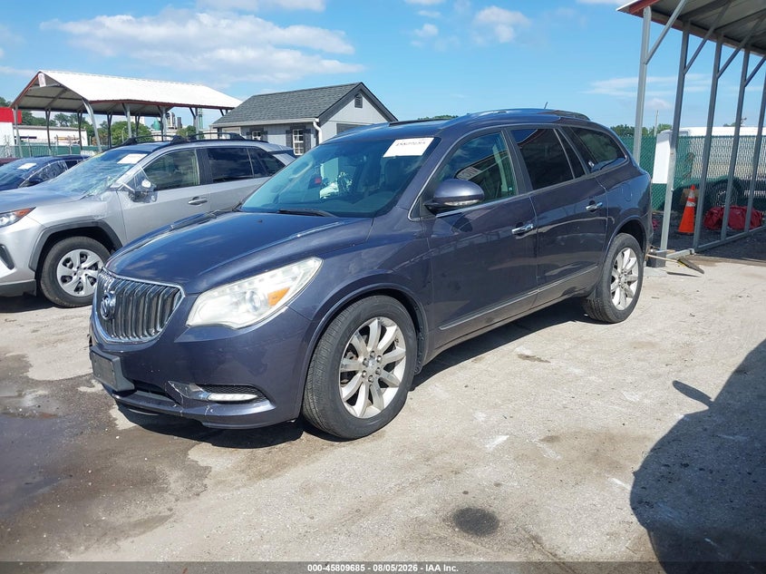 Vin: 5gakvdkd0dj175190, lot: 46308531, buick enclave premium 20132
