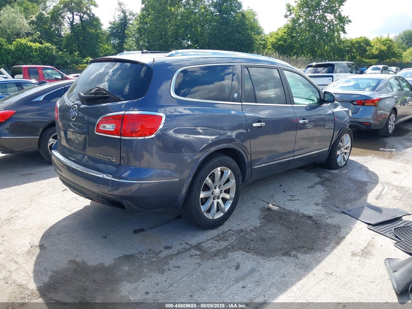 Vin: 5gakvdkd0dj175190, lot: 46308531, buick enclave premium 20134