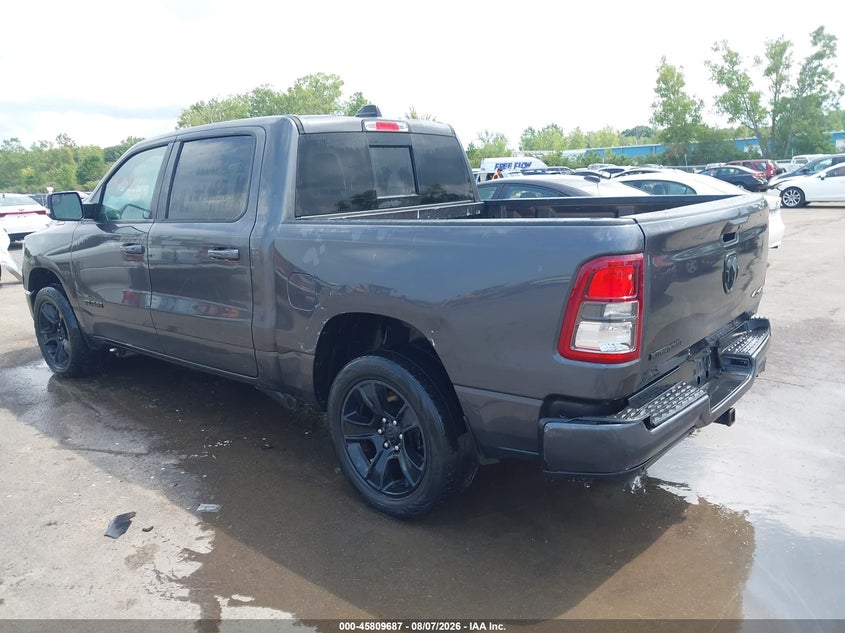Vin: 1c6rrffg8ln101922, lot: 46308533, ram 1500 big horn  4x4 5'7 box 20203