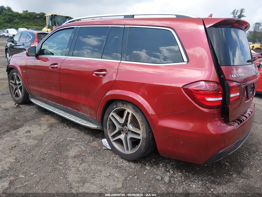 Vin: 4jgdf7de8kb224358, lot: 46308551, mercedes-benz gls 550 4matic 20193