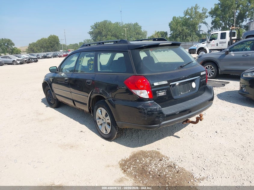2008 SUBARU OUTBACK auction photo 3