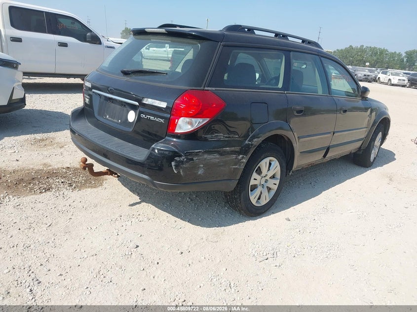 2008 SUBARU OUTBACK auction photo 4