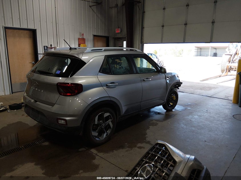 Vin: kmhrc8a32pu266849, lot: 46308570, hyundai venue sel 20234