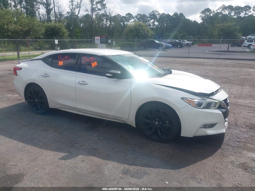 2016 NISSAN MAXIMA auction photo 1
