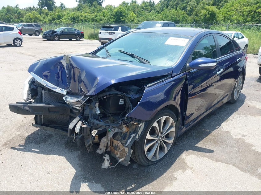 Vin: 5npec4ab9eh817028, lot: 46308597, hyundai sonata se 2.0t 20142