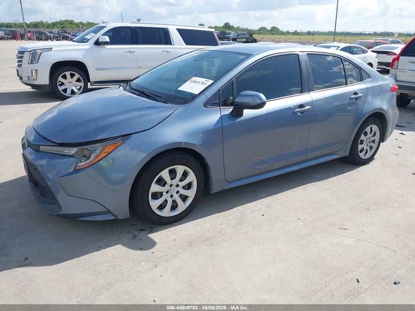 Vin: jtdeprae5lj069457, lot: 46308628, toyota corolla le 20202