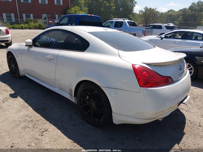 2008 INFINITI G37 auction photo 3