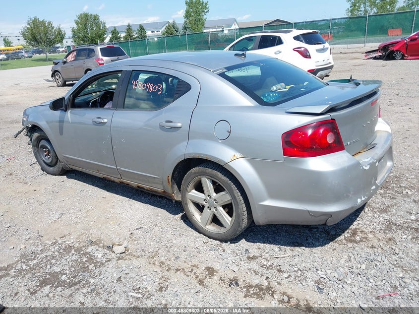 Vin: 1c3cdzab8dn741354, lot: 46308649, dodge avenger se 20133