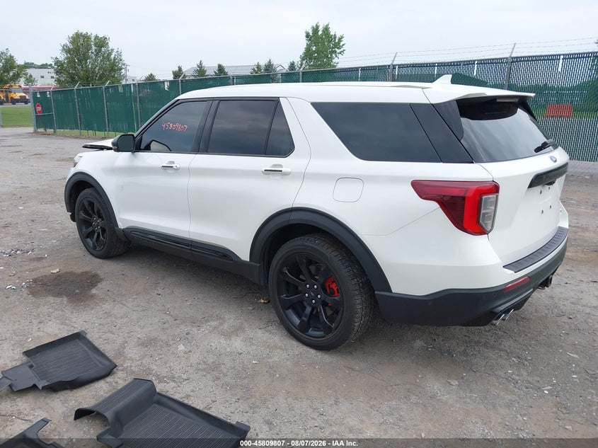 Vin: 1fm5k8gc7mga78489, lot: 46308653, ford explorer st 20213