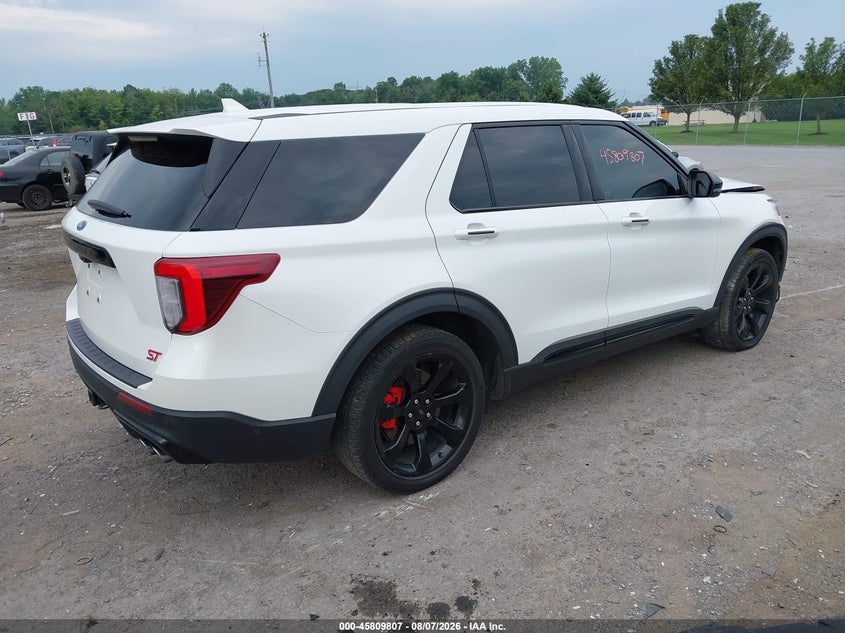 Vin: 1fm5k8gc7mga78489, lot: 46308653, ford explorer st 20214