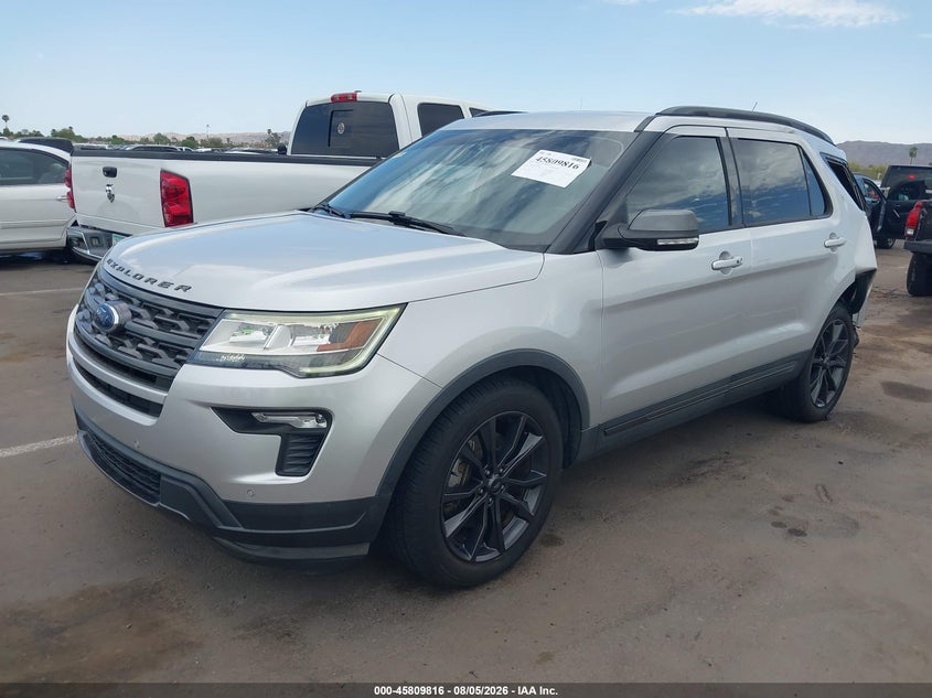 Vin: 1fm5k7d82jga80981, lot: 46308662, ford explorer xlt 20182