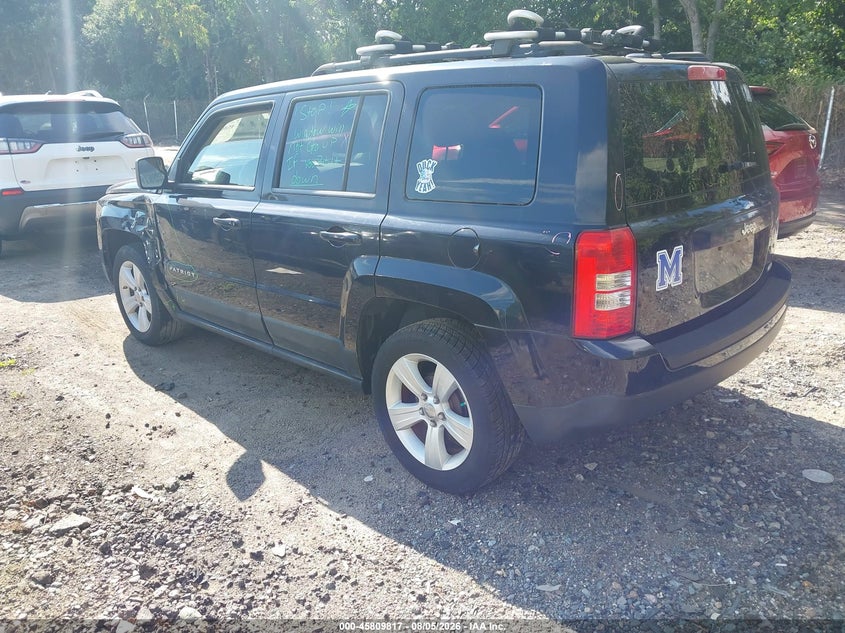 Vin: 1j4nt1gb7bd104484, lot: 46308663, jeep patriot sport 20113