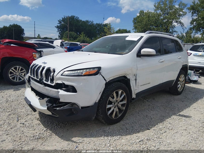 Vin: 1c4pjmdb6gw104367, lot: 46308689, jeep cherokee limited 20162