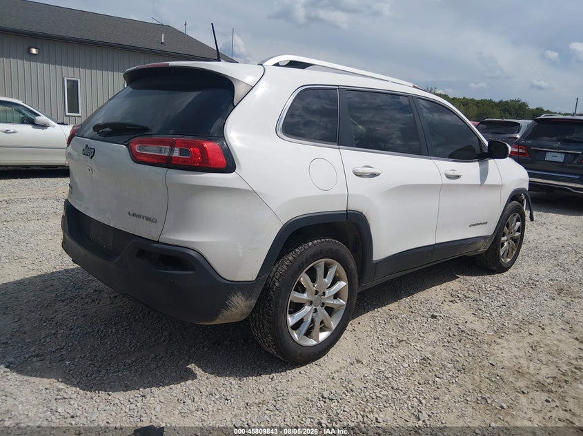 Vin: 1c4pjmdb6gw104367, lot: 46308689, jeep cherokee limited 20164
