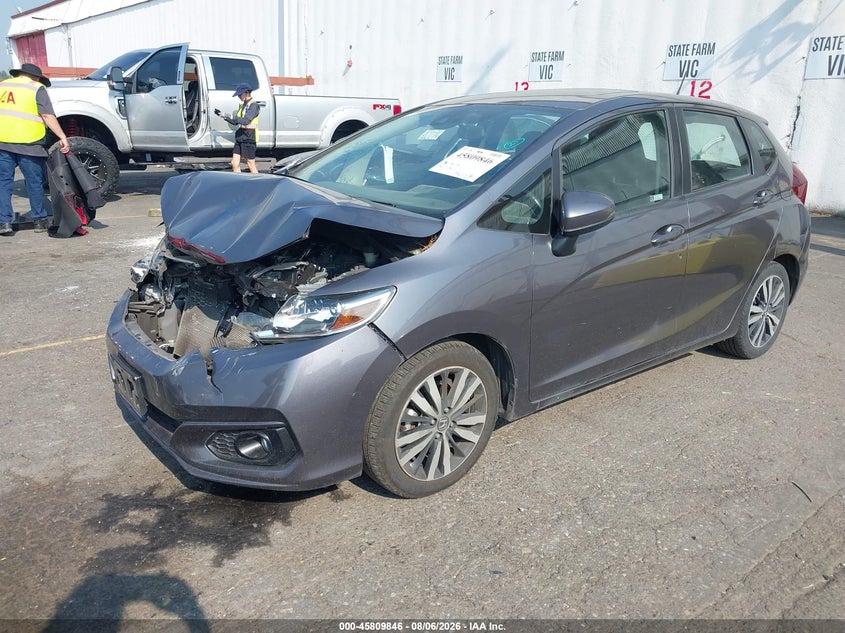 Vin: 3hggk5h93jm728811, lot: 46308692, honda fit ex-l 20182