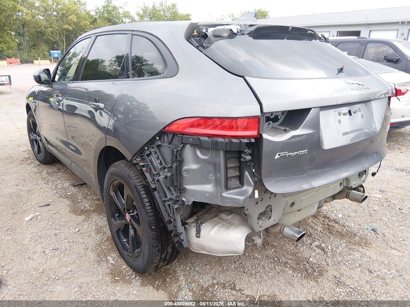 Vin: sadcj2fx8ja267493, lot: 46308708, jaguar f-pace 25t premium 20183