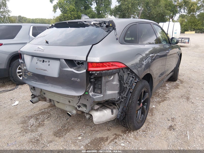 Vin: sadcj2fx8ja267493, lot: 46308708, jaguar f-pace 25t premium 20184