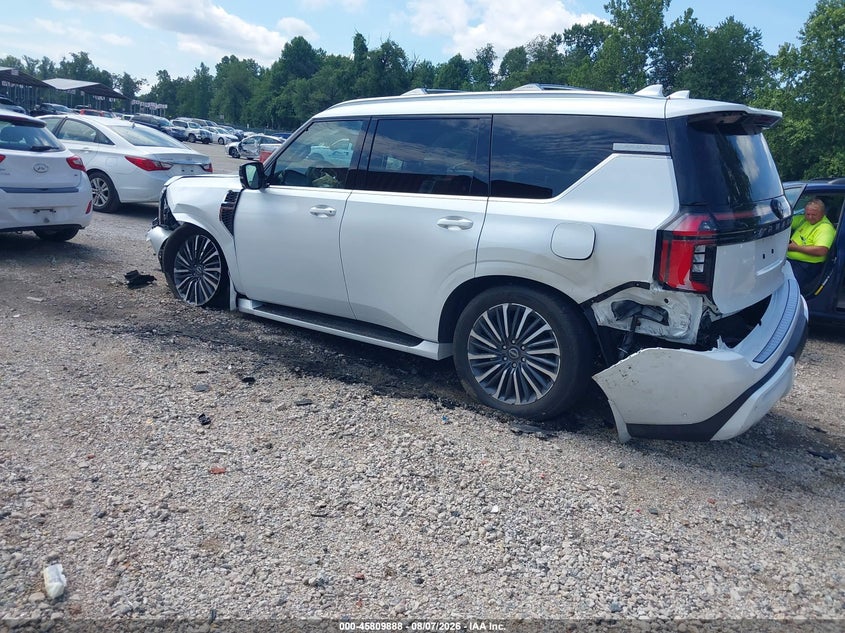 Vin: jn8ay3cc4t9230097, lot: 46308734, nissan armada platinum reserve 20263