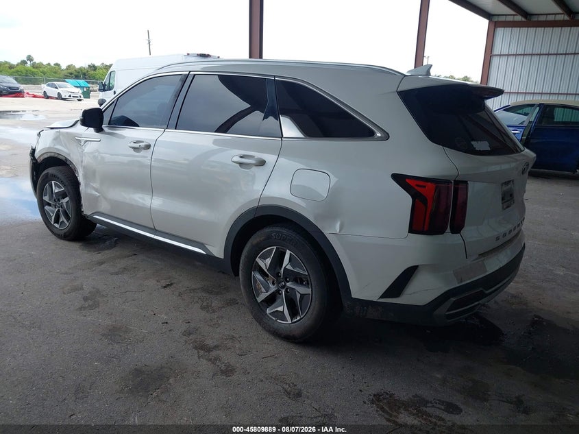 Vin: kndrh4lg0m5045626, lot: 46308735, kia sorento hybrid ex 20213