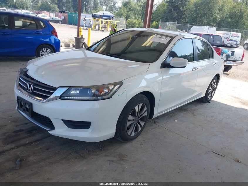 2014 Honda Accord, Front End, IAAI, VIN 1HGCR2F34EA244981 — photo 2