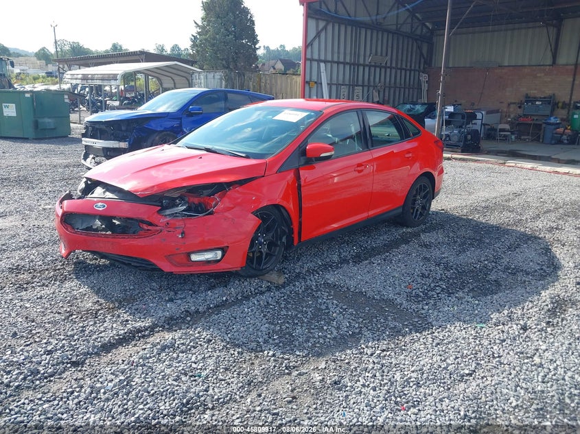 Vin: 1fadp3f27gl316095, lot: 46308763, ford focus se 20162