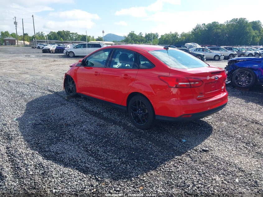 Vin: 1fadp3f27gl316095, lot: 46308763, ford focus se 20163
